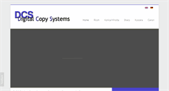 Desktop Screenshot of digitalcopysystems.de